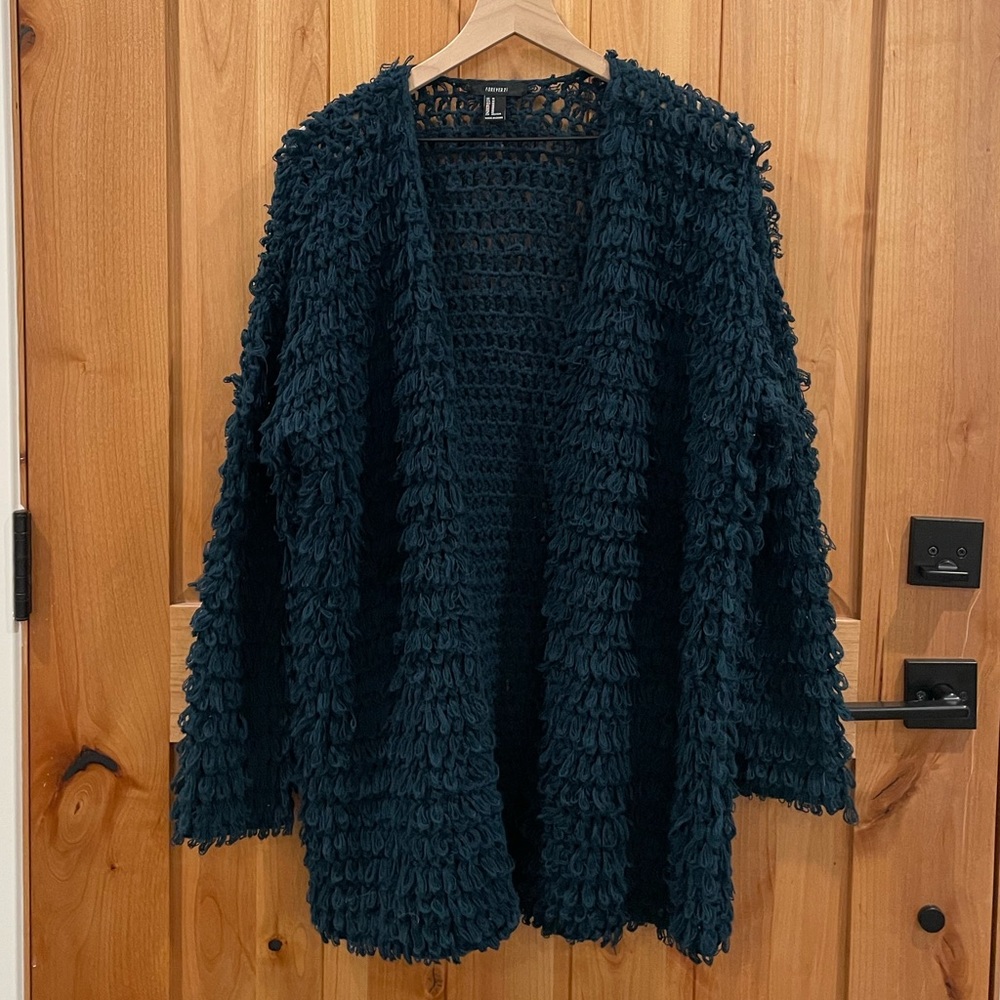 F21 Oversized Cardigan